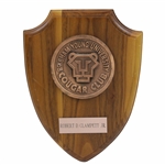 Bobby Clampetts Brigham Young University Cougar Club Plaque