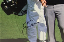 Arnold Palmer & Jack Nicklaus Signed 16x20 Color Photo JSA ALOA
