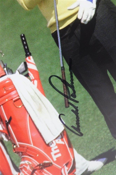 Arnold Palmer & Jack Nicklaus Signed 16x20 Color Photo JSA ALOA