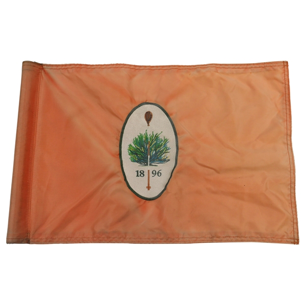 Merion Golf Club 1896 West Course Used Orange Golf Flag