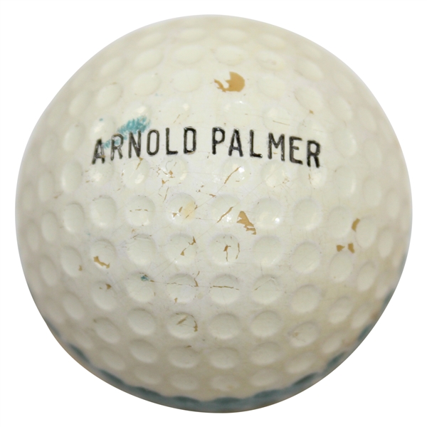 1960’s Arnold Palmer Country Club of Miami Logo Range Golf Ball - Arnie 1st Pro!