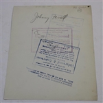 1928 Johnny Farrell, Young Champion at the US Open Large Photo