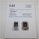 Bobby Clampett's Personal 2013 & 2016 PGA Tour Member Money Clip/Badges