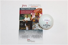 Jim Furyk Signed Callaway '58' Logo Golf Ball JSA #DD50845