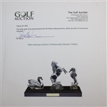 2004 American Century Championship Winner’s Trophy Won by Dan Quinn