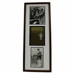 Walter Hagen 1921 PGA Championship at Inwood CC Cherry Wood Golf Display