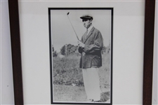 Walter Hagen 1921 PGA Championship at Inwood CC Cherry Wood Golf Display