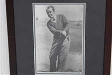 Paul Runyan 1938 PGA Championship at Shawnee CC Cherry Wood Golf Display