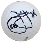Jim Furyk Signed Callaway Logo Golf Ball with '58' JSA ALOA