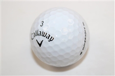 Jim Furyk Signed Callaway Logo Golf Ball with '58' JSA ALOA