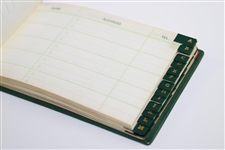 1967 Augusta National GC Masters Tournament Gift - Address Book in Original Box