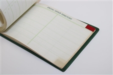 1967 Augusta National GC Masters Tournament Gift - Address Book in Original Box