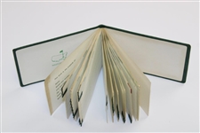 1967 Augusta National GC Masters Tournament Gift - Address Book in Original Box