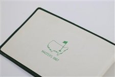 1967 Augusta National GC Masters Tournament Gift - Address Book in Original Box
