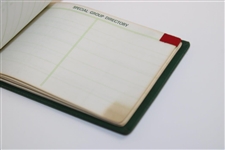 1967 Augusta National GC Masters Tournament Gift - Address Book in Original Box
