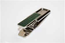 2007 Augusta National GC Masters Tournament Gift - Alligator Skin Money Clip in Box with Card