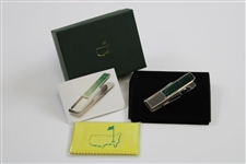 2007 Augusta National GC Masters Tournament Gift - Alligator Skin Money Clip in Box