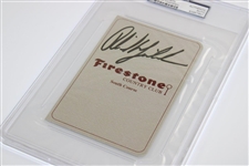 Phil Mickelson Signed Firestone Country Club Scorecard PSA/DNA #83957801 