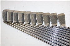 Set of MaxFli with Red Circle Dot on Toe Golf Irons - PGA REACH COLLECTION