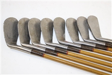 Set of Spalding Tournament Model Stainless Ellis Reg. No. 228546 Golf Irons - PGA REACH COLLECTION
