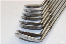 Set of Kroydon Off-Set Hardened Sole Model-55 Golf Irons - PGA REACH COLLECTION