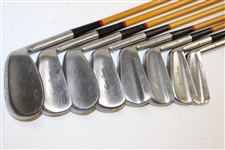 Set of MacGregor Tommy Armour Model TDA-40 Reg. No. 3852 Golf Irons - PGA REACH COLLECTION