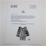 Set of MaxFli with Red Circle Dot on Toe Golf Irons - PGA REACH COLLECTION