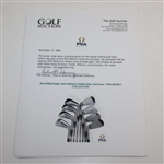 Set of MacGregor Jack Nicklaus Golden Bear Golf Irons - PGA REACH COLLECTION