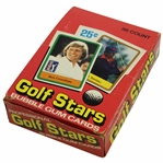 1981 Donruss Golf Stars Bubble Gum Card Box with 36 Unopened Packs - Nicklaus Rookie?