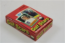 1981 Donruss Golf Stars Bubble Gum Card Box with 36 Unopened Packs - Nicklaus Rookie?