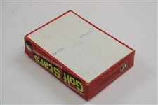 1981 Donruss Golf Stars Bubble Gum Card Box with 36 Unopened Packs - Nicklaus Rookie?