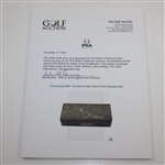 Post-Swing Golfer Themed Art Deco Silver Crest Valuables Box