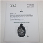 Classic Swinging Time-Period Golfer Themed Flask
