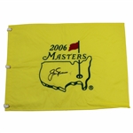 Jack Nicklaus Signed 2006 Masters Embroidered Flag JSA ALOA