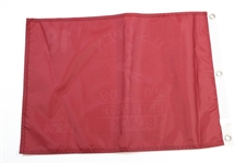 Lucas Glover Signed 2009 US Open at Bethpage Black Red Screen Flag JSA ALOA