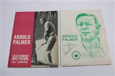 Arnold Palmer Signed 1976 Parade of Stars Program with Dogwood Arts Festival Program JSA ALOA