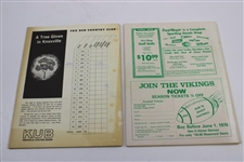 Arnold Palmer Signed 1976 Parade of Stars Program with Dogwood Arts Festival Program JSA ALOA