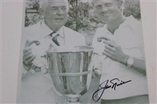 Jack Nicklaus Signed 1972 Liggett & Myers US Match Play Pinehurst Photo JSA ALOA