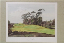 Addington Country Club Looking Toward The 4th Green Print - Earnest Greenwood And Lawrence Josset