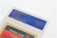 Ray Floyd 1984 Miller Press PGA Leader Scoring Hand Cut Golf Card PSA 5 EX #14582723