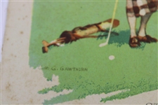 1927 R.M.S. Mauretania St. Andrews Cunard Line Menu with H.G. Hawthorn Cover - 6/9/1927