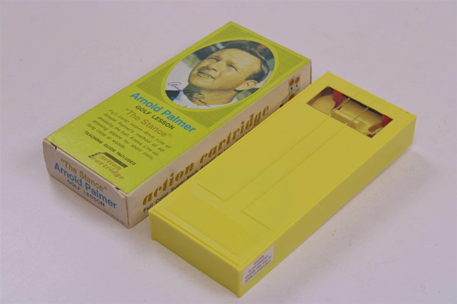 Classic Arnold Palmer Golf Lesson The Stance Action Cartridge in Original Box