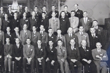 1941 PGA of America's 25th Annual Meeting at Chicago towers Club Burke & Koretke Photo - Framed