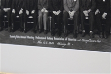 1941 PGA of America's 25th Annual Meeting at Chicago towers Club Burke & Koretke Photo - Framed
