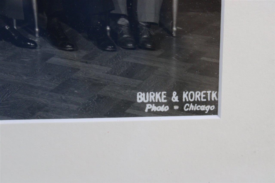 1941 PGA of America's 25th Annual Meeting at Chicago towers Club Burke & Koretke Photo - Framed