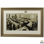 1942 PGA of Americas 26th Annual Meeting at Medinah Club Burke & Koretke Photo - Framed