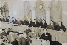 1942 PGA of America's 26th Annual Meeting at Medinah Club Burke & Koretke Photo - Framed