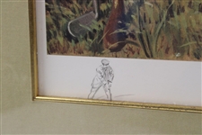 1988 Willie Park Arthur Weaver Senior Musselburgh Ltd Ed #146/350 Print w/Remarque - Framed