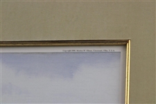 1988 Willie Park Arthur Weaver Senior Musselburgh Ltd Ed #146/350 Print w/Remarque - Framed