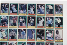 1980 Top 60 Money Winners Uncut Card Sheet - Matted